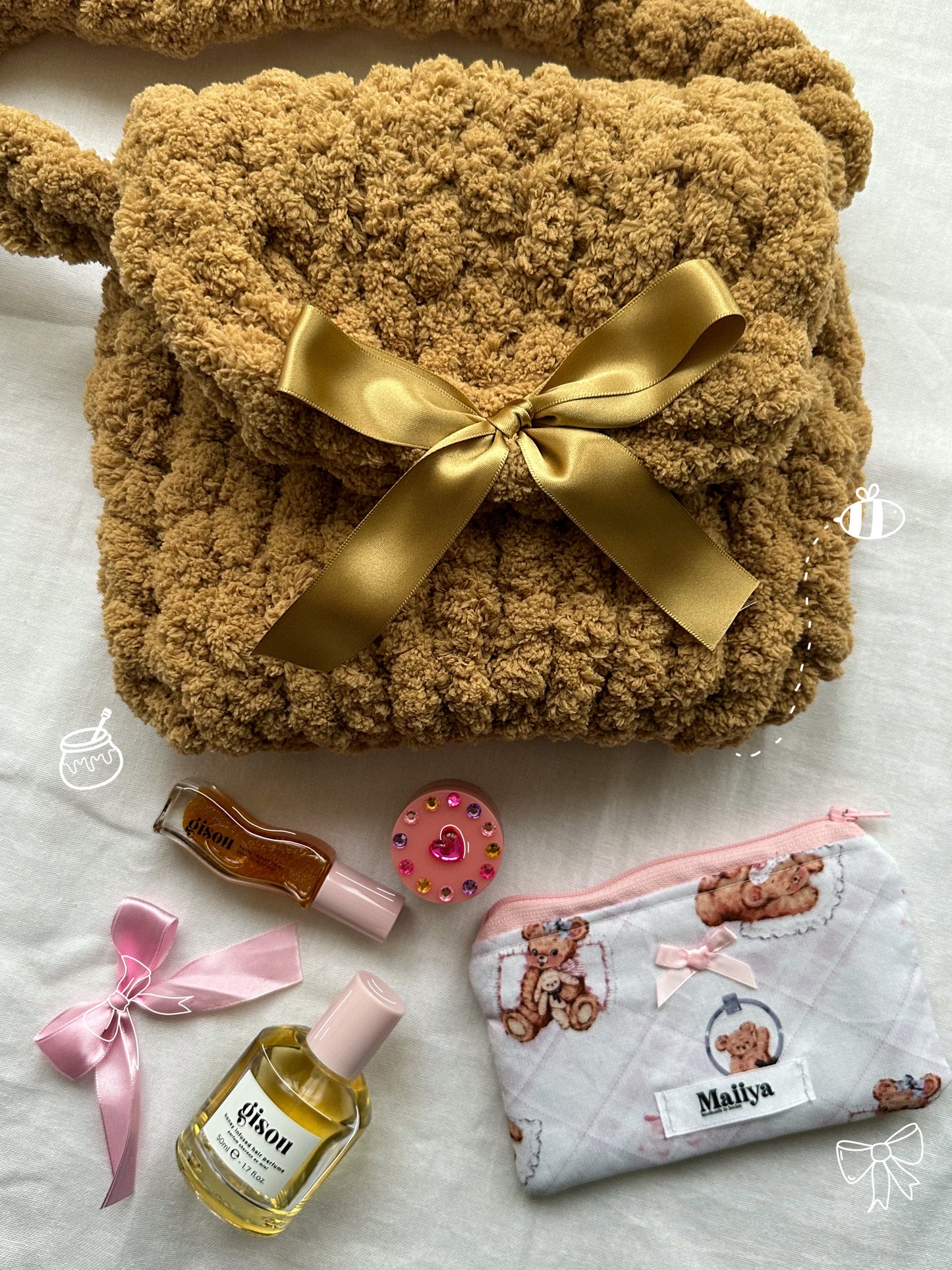 Honey Butter saddle bag 🍯🥞🧈