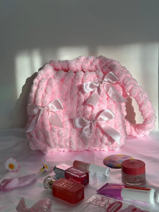 SMALL Cotton Candy teddy bag 🍬🎀💕