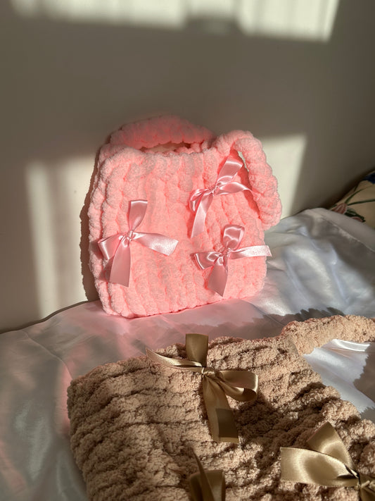 Cotton Candy teddy bag 🍬🎀💕