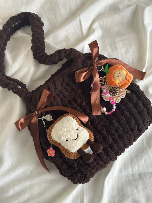 PREORDER Teddy bear bag (bag charm edition) 🧸🤎
