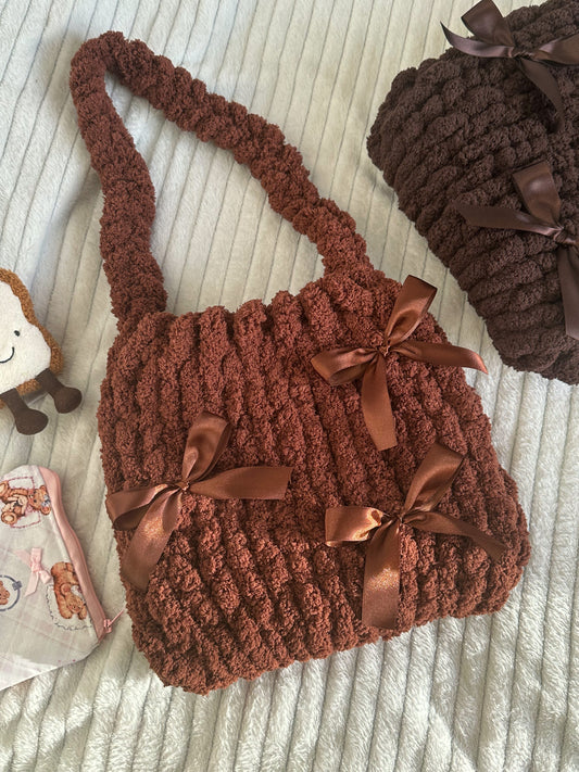 Hot Cocoa Teddy bear bag 🍫☕️🍩